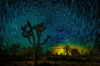 Mohave Star Trail