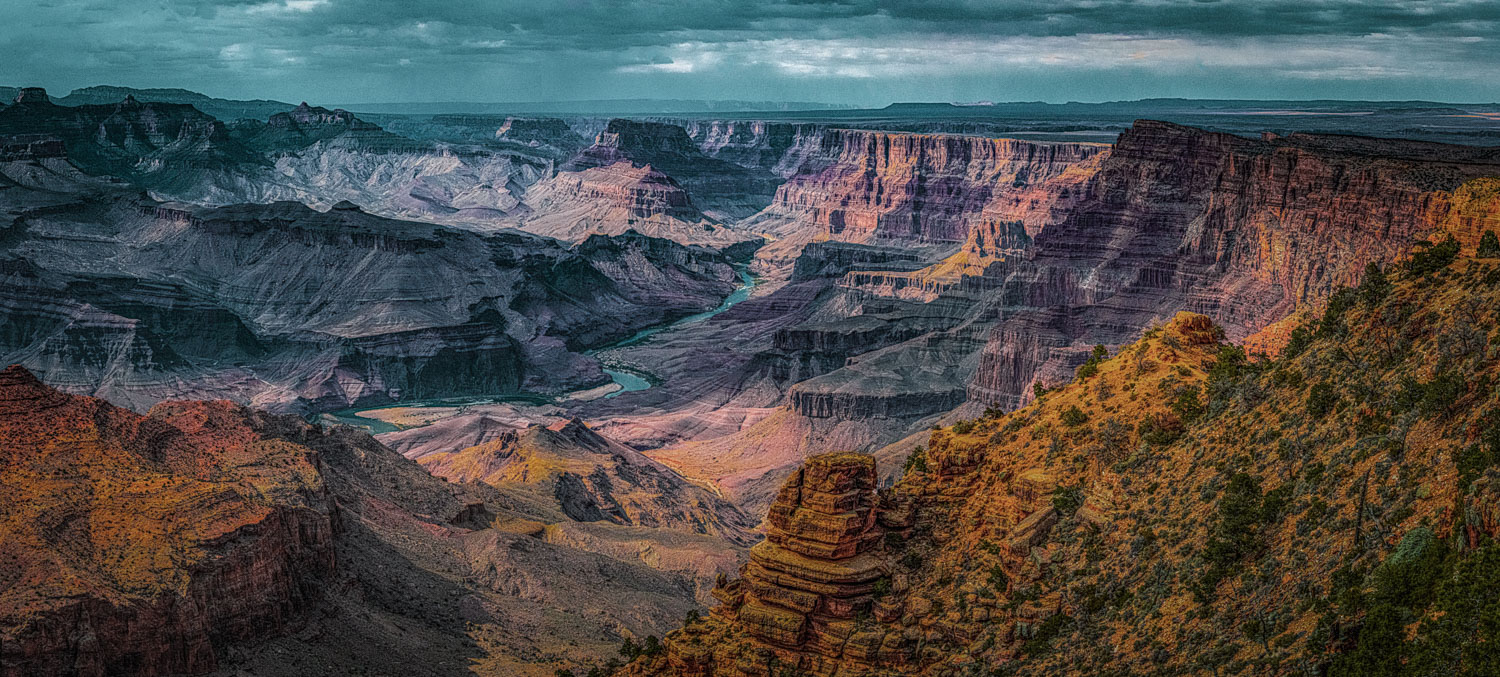 grand canyon, grand canyon panorama, sunset, grand canyon sunset